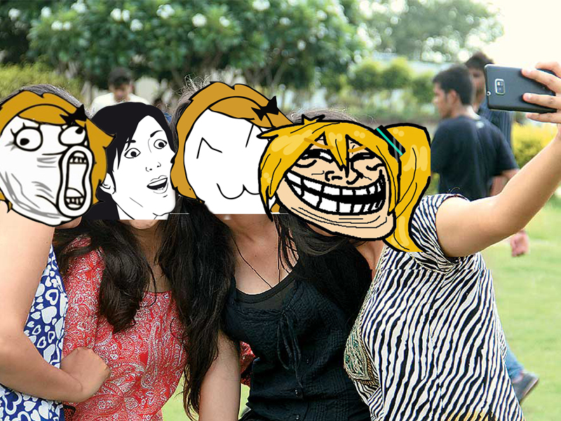 Six Types of Girls in your Group of Friends