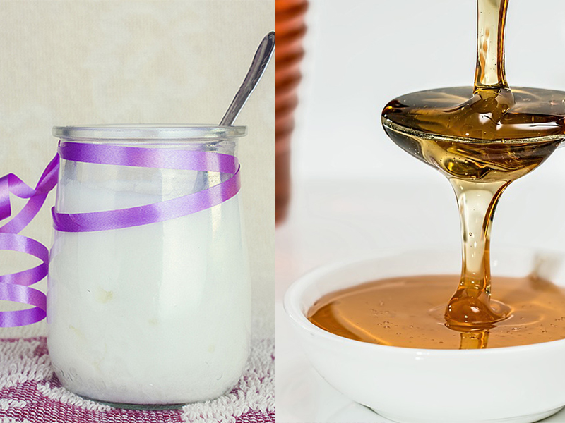 Reduce Wrinkles with Honey & Yoghurt