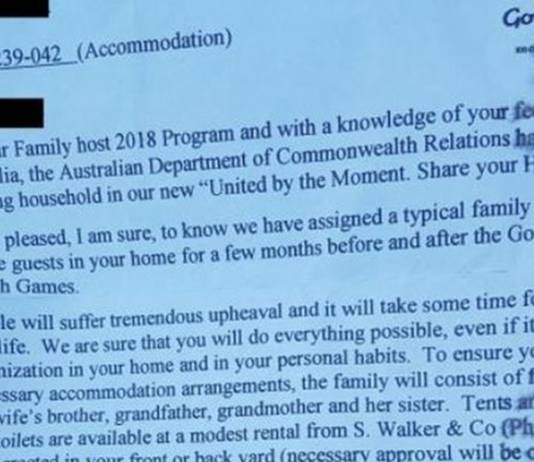 Viral Racist Hoax Letter asking Locals to Host Sri Lankans at the Commonwealth Games