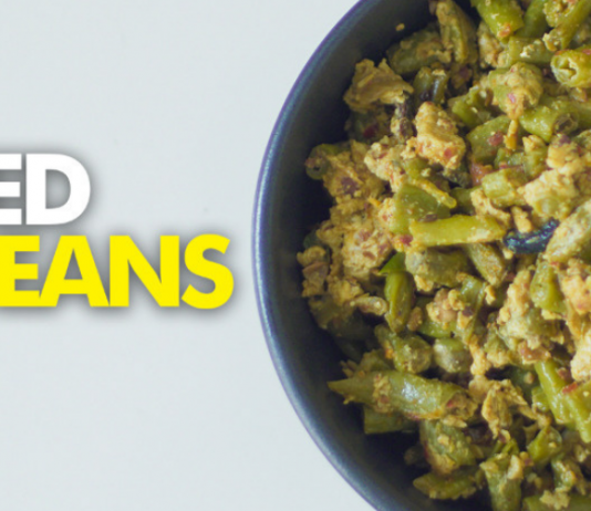 Tempered Long Beans | Cooking with Aunty D